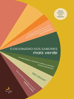 cover image of O Dicionário dos Sabores--Mais Verde